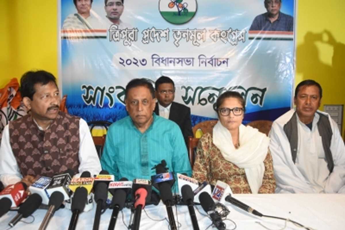 तृणमूल ने त्रिपुरा चुनाव के लिए 22 उम्मीदवारों की पहली सूची जारी की